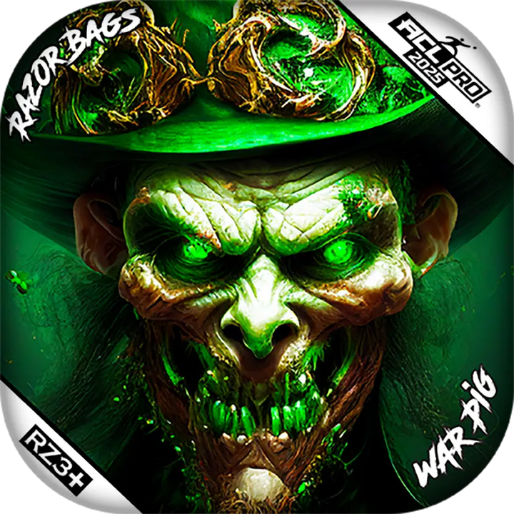 War Pig PRO | Leprechaun Smile | Razor Cornhole Bags