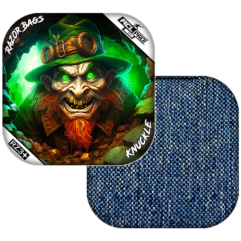 Knuckle | Leprechaun Cave | ACL PRO Razor Cornhole Bags
