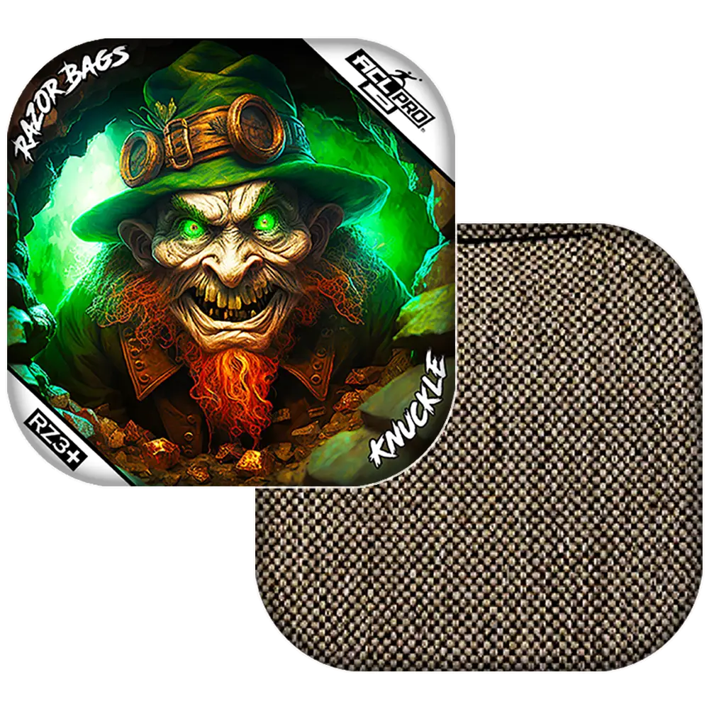 Knuckle | Leprechaun Cave | ACL PRO Razor Cornhole Bags