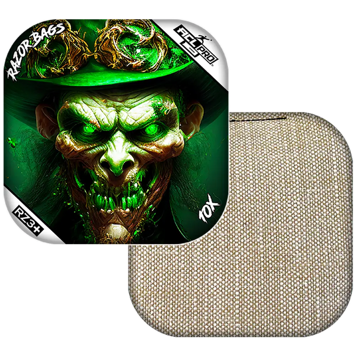 10X | Leprechaun Smile | ACL PRO Razor Cornhole Bags