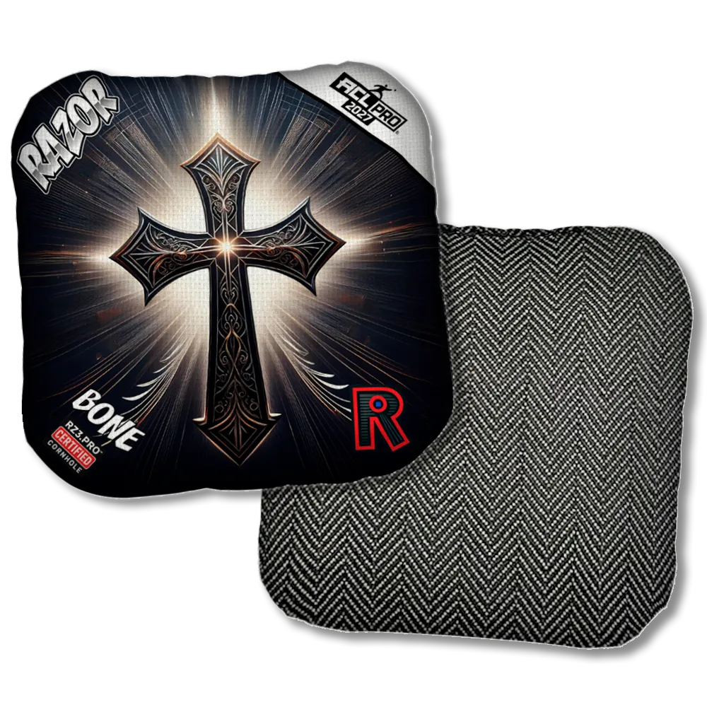 Bone PRO Light Cross Black Back Product View