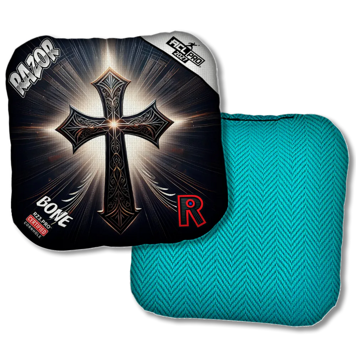 Bone PRO Light Cross Teal Back Product View