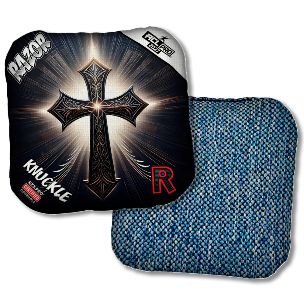 Knuckle PRO Light Cross Blue Back Product View
