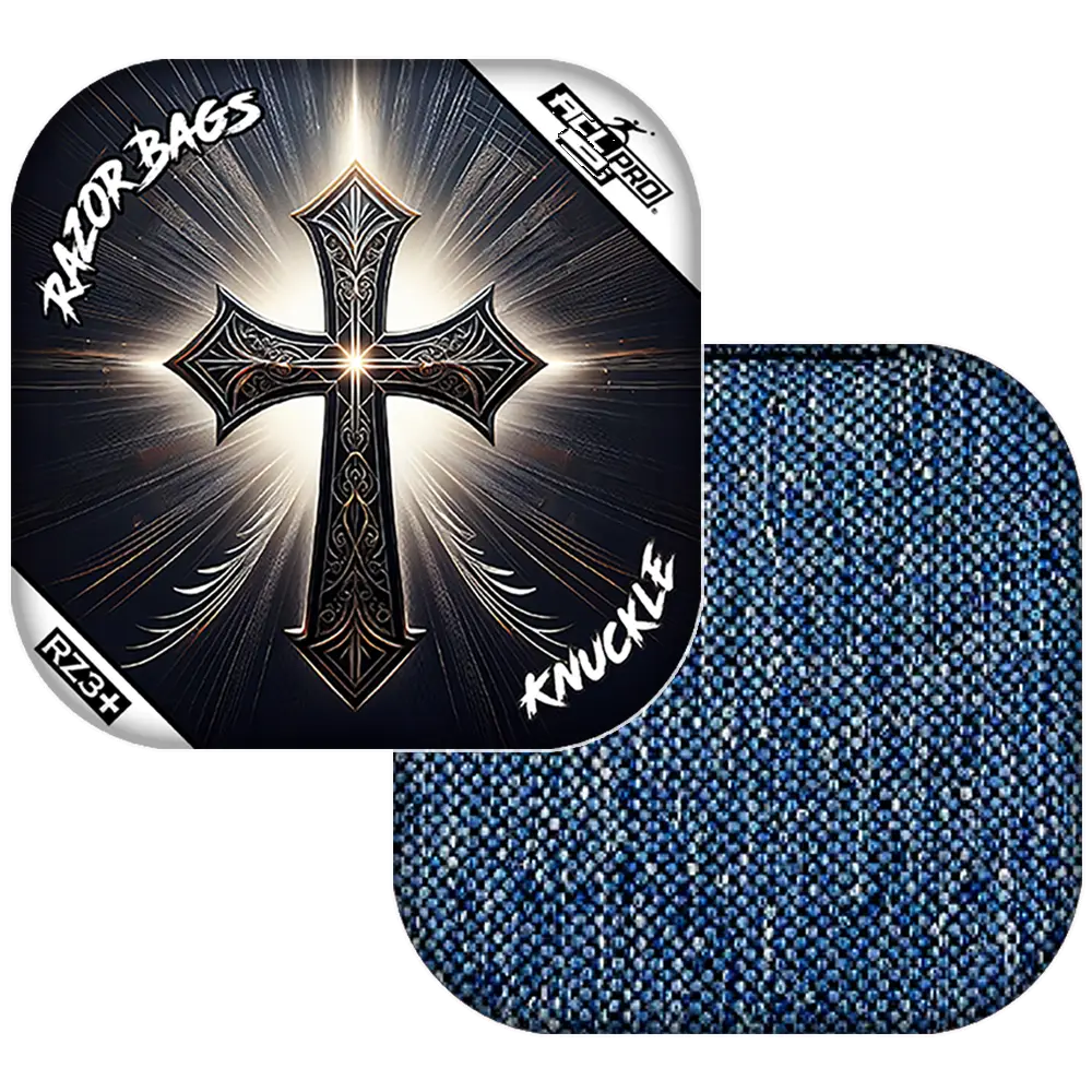 Knuckle | Light Cross | ACL PRO Razor Cornhole Bags