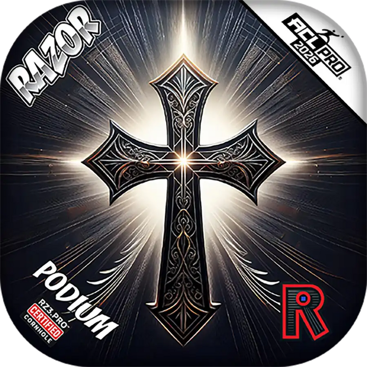 Podium | Light Cross | ACL PRO Razor Cornhole Bags