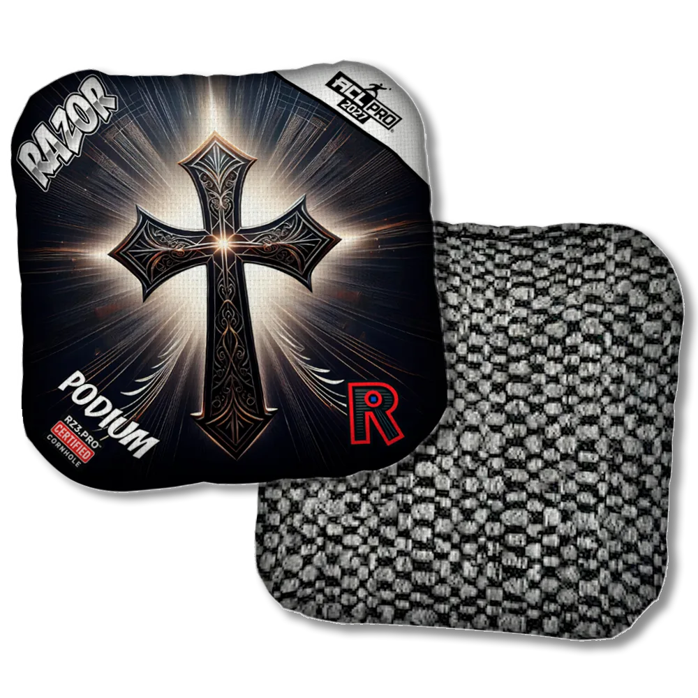 Podium PRO Light Cross Black Back Product View
