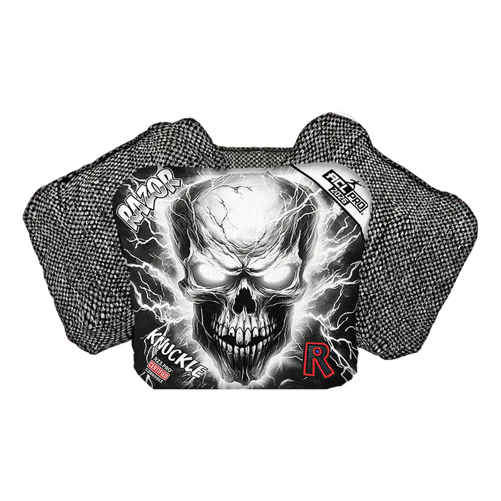 Knuckle | Skull Lighting Strike | ACL PRO Razor Cornhole Bags