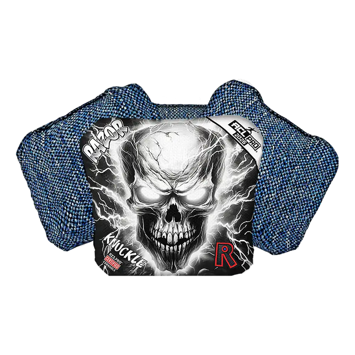 Knuckle | Skull Lighting Strike | ACL PRO Razor Cornhole Bags