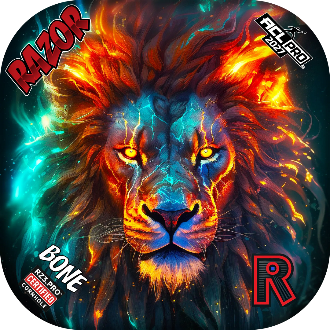 Bone PRO Lion Cosmos Cornhole Bags