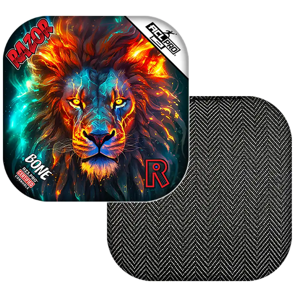 Bone | Lion Cosmos | ACL PRO Razor Cornhole Bags