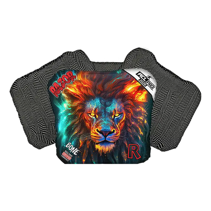 Bone | Lion Cosmos | ACL PRO Razor Cornhole Bags