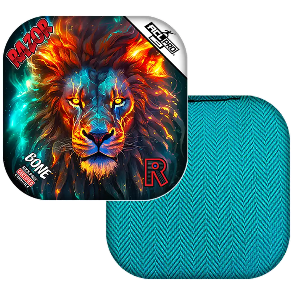 Bone | Lion Cosmos | ACL PRO Razor Cornhole Bags