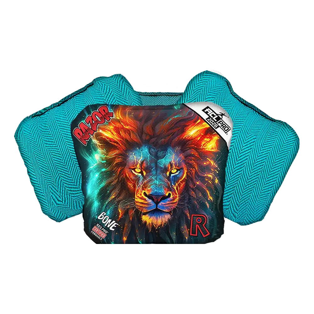 Bone | Lion Cosmos | ACL PRO Razor Cornhole Bags