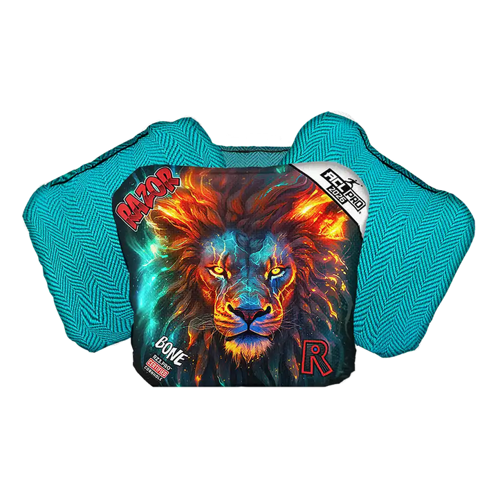 Bone | Lion Cosmos | ACL PRO Razor Cornhole Bags