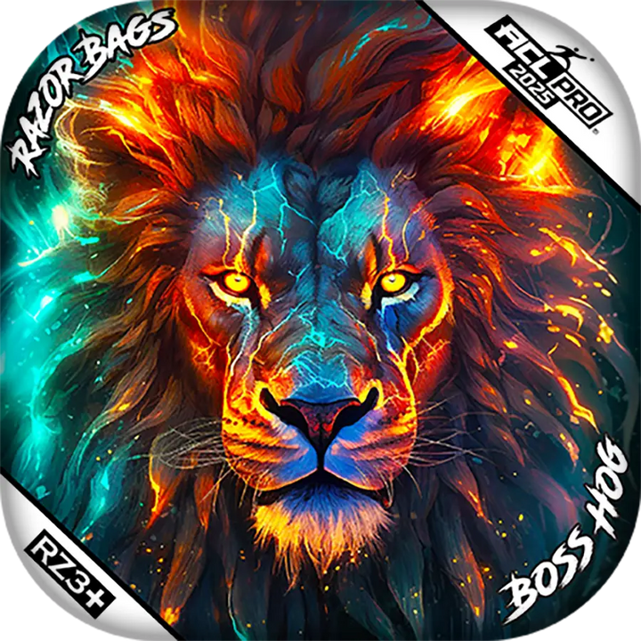 Boss Hog | Lion Cosmos | ACL PRO Cornhole Bags by Razor Bags (Razor Cornhole)