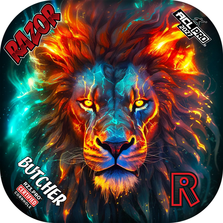 Butcher PRO Lion Cosmos Cornhole Bags