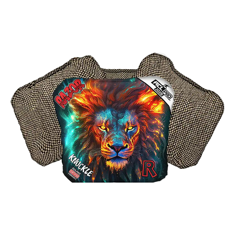 Knuckle | Lion Cosmos | ACL PRO Razor Cornhole Bags