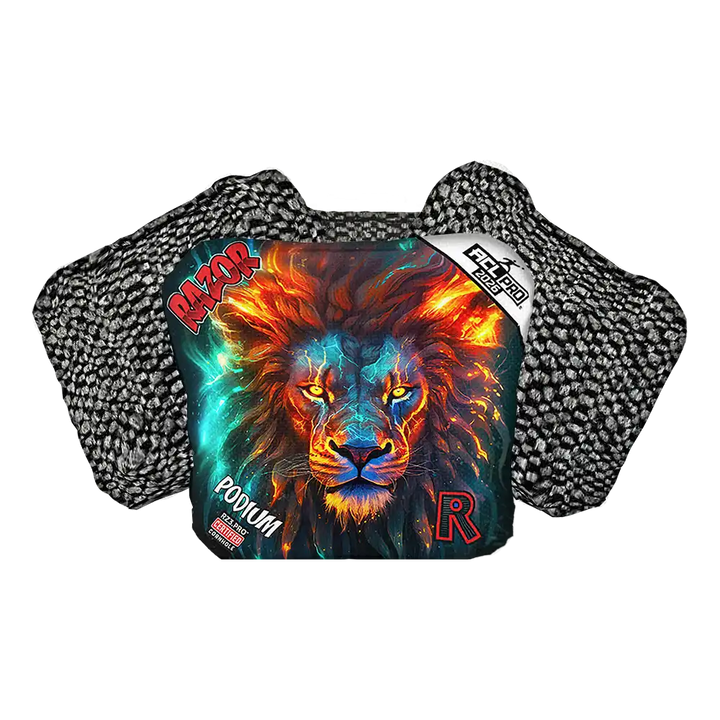 Podium | Lion Cosmos | ACL PRO Razor Cornhole Bags