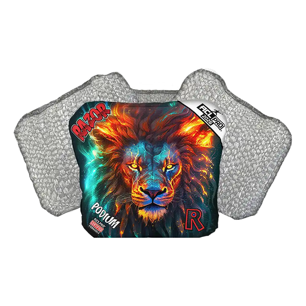 Podium | Lion Cosmos | ACL PRO Razor Cornhole Bags