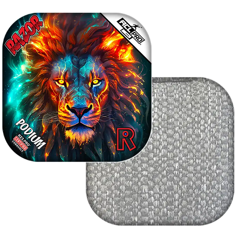 Podium | Lion Cosmos | ACL PRO Razor Cornhole Bags