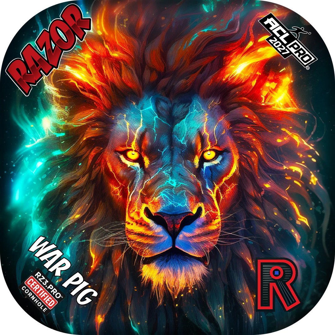 War Pig PRO Lion Cosmos Cornhole Bags