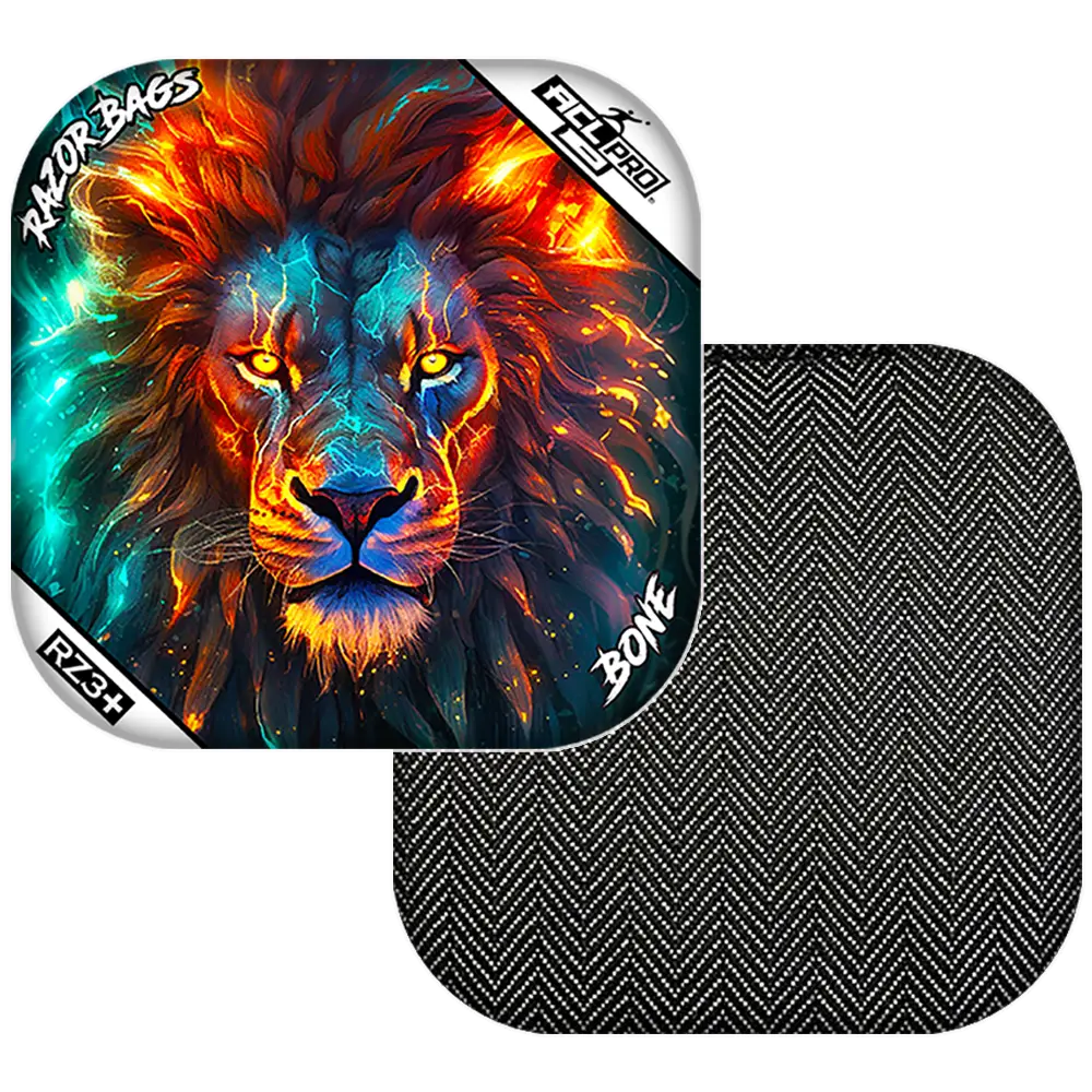 Bone | Lion Cosmos | ACL PRO Razor Cornhole Bags