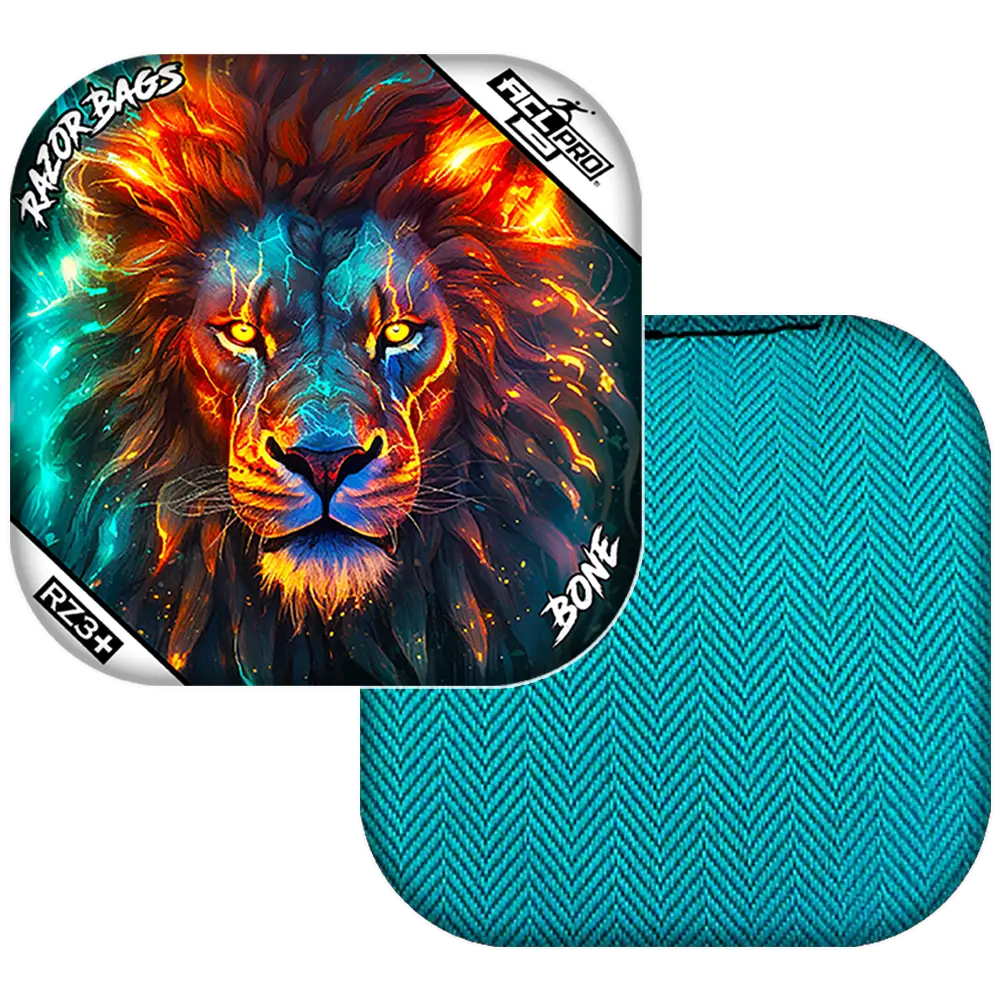 Bone | Lion Cosmos | ACL PRO Razor Cornhole Bags