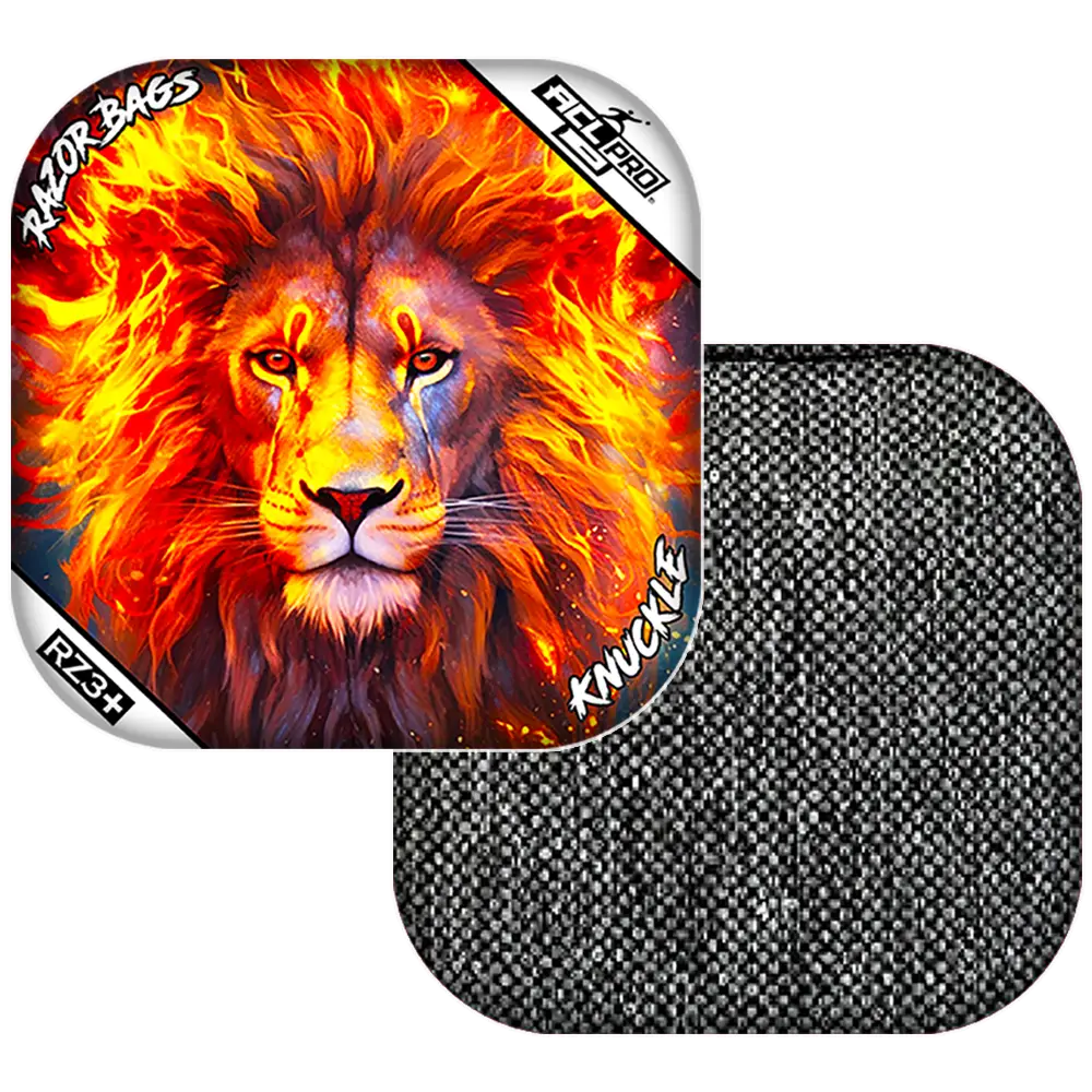 Knuckle | Lion Flame | ACL PRO Razor Cornhole Bags