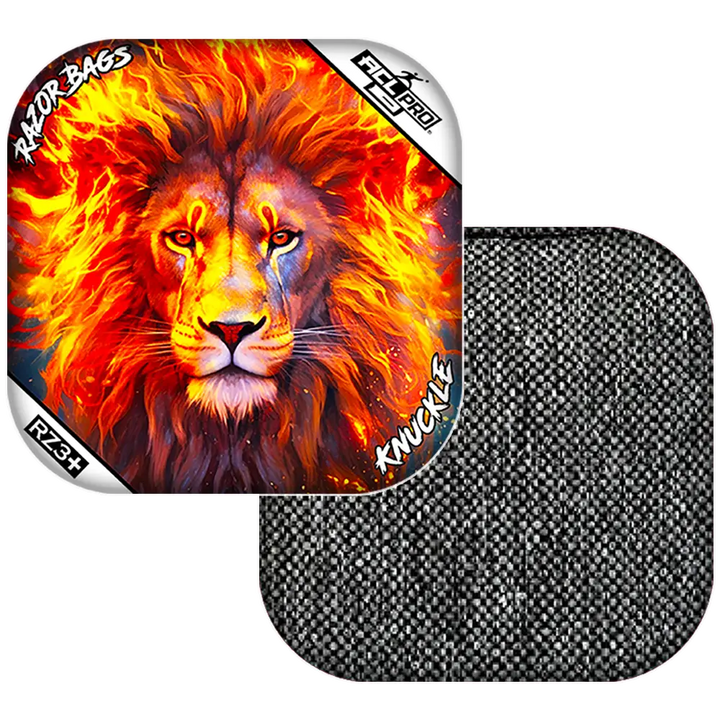 Knuckle | Lion Flame | ACL PRO Razor Cornhole Bags