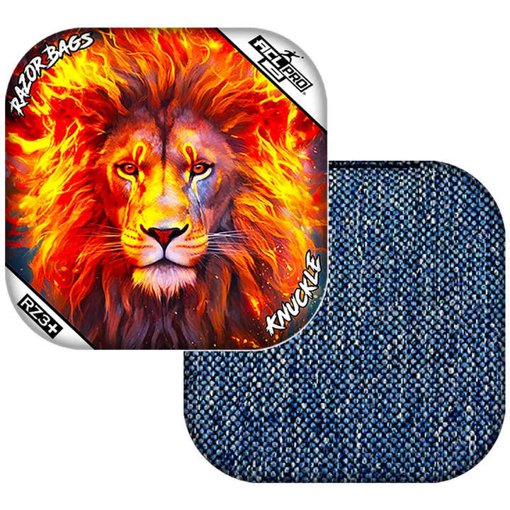 Knuckle | Lion Flame | ACL PRO Razor Cornhole Bags