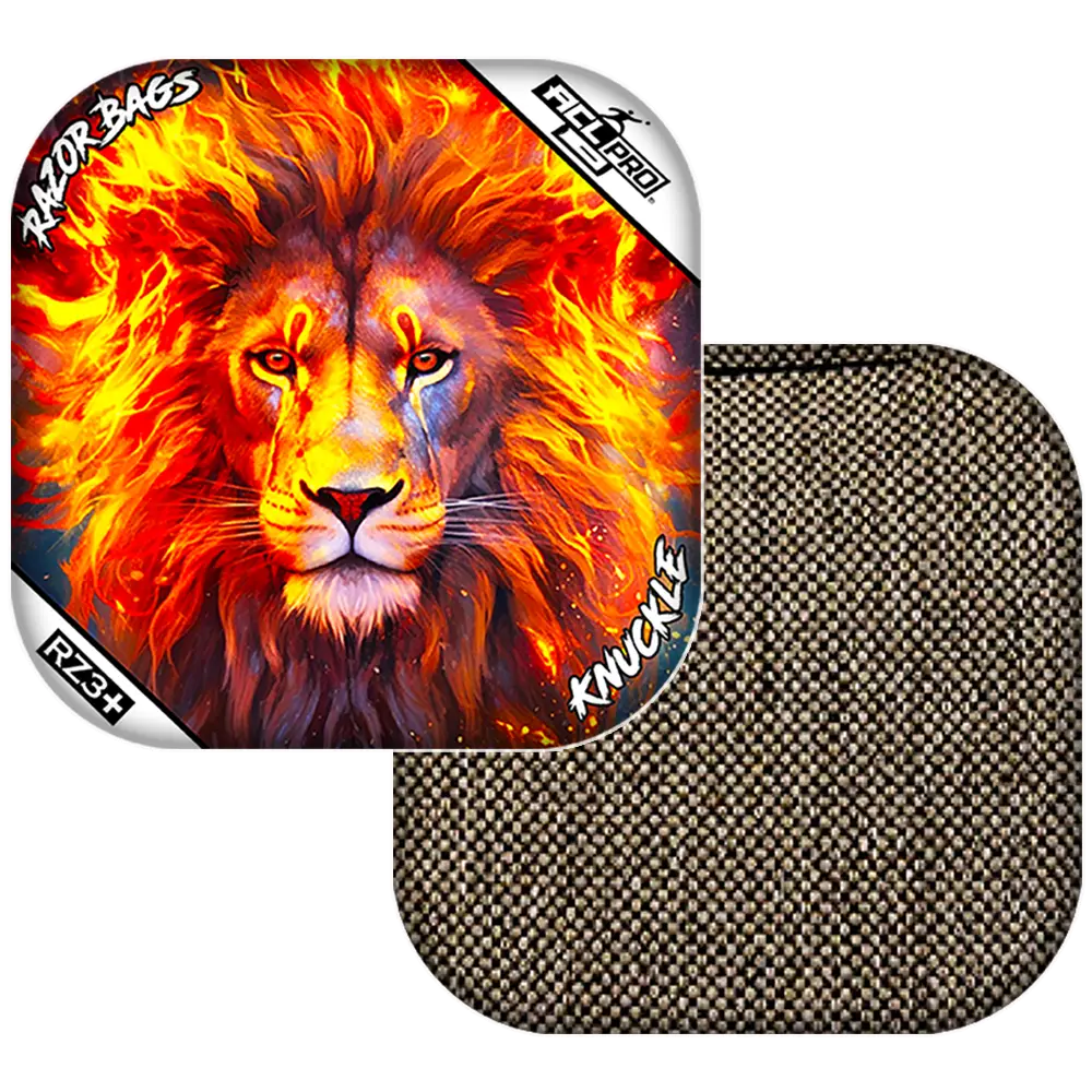 Knuckle | Lion Flame | ACL PRO Razor Cornhole Bags