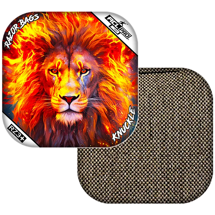 Knuckle | Lion Flame | ACL PRO Razor Cornhole Bags