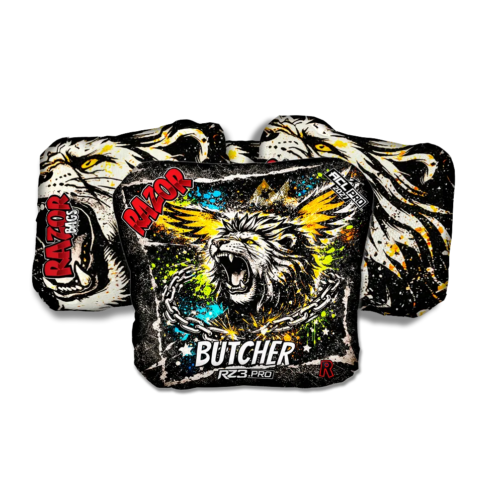 Butcher PRO LION RT Cornhole Bags