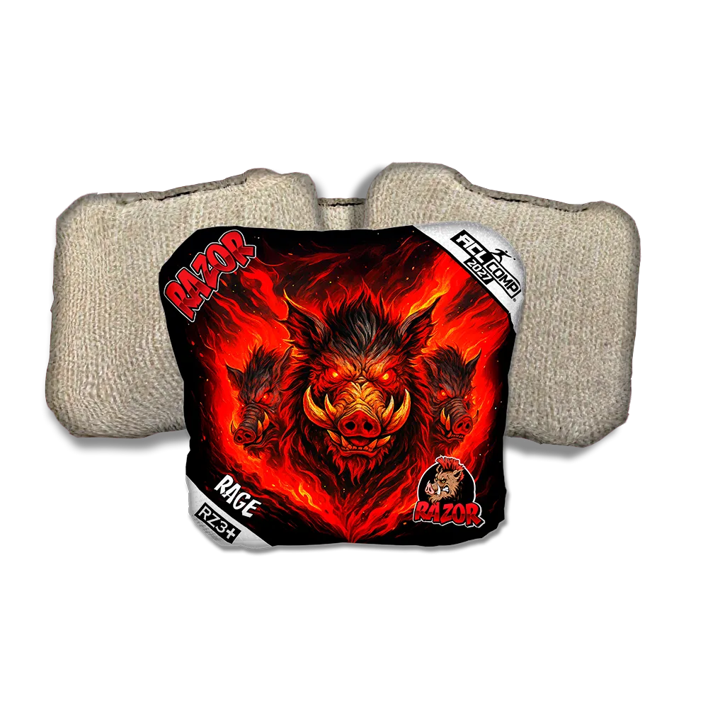 Rage COMP Little Pigs Tan Back Cornhole Bags