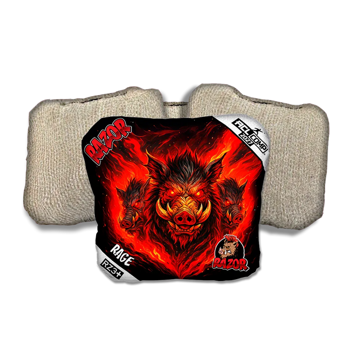 Rage COMP Little Pigs Tan Back Cornhole Bags