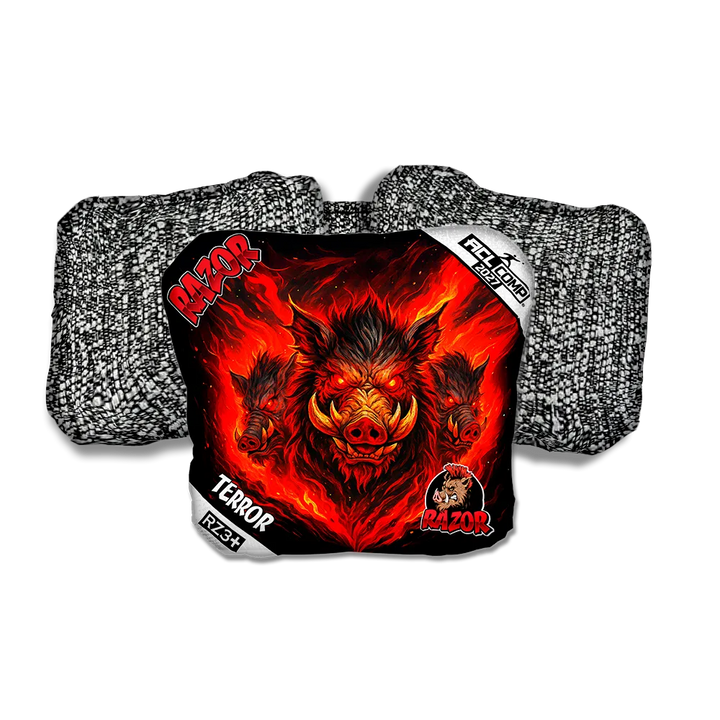 Terror COMP Little Pigs Salt Pepper Back Cornhole Bags