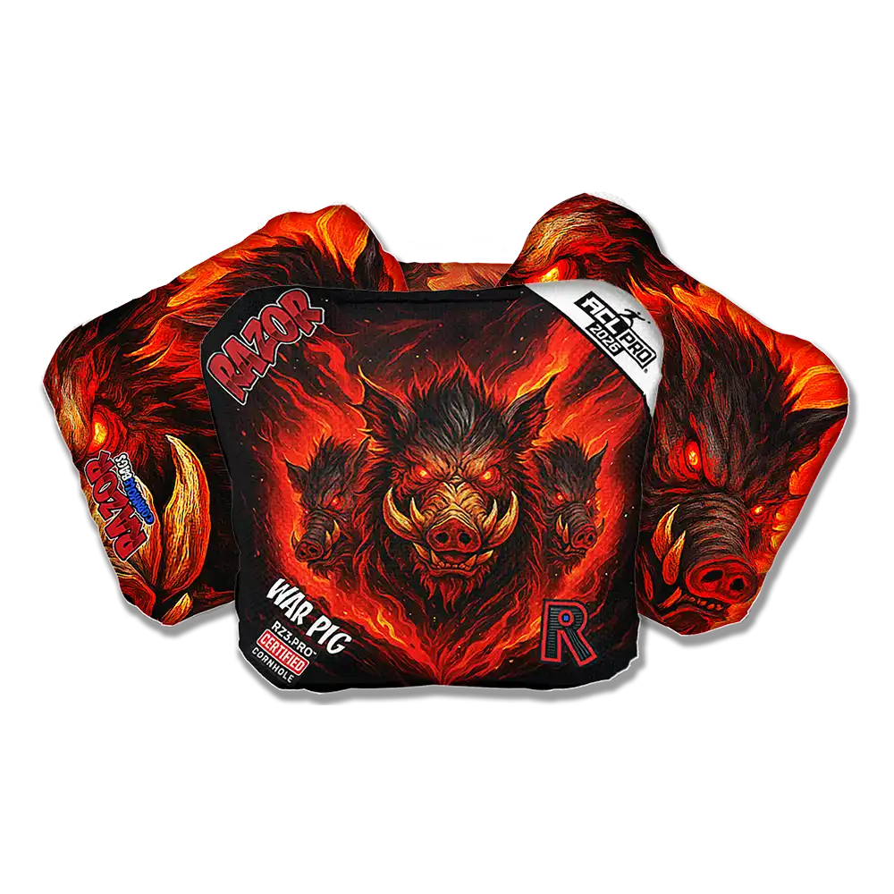ACL Pro Cornhole Bags 8/6 | Razor War Pig Series Little Pigs ACL Pro Cornhole Bags 8/6 | Razor War Pig Series Little Pigs