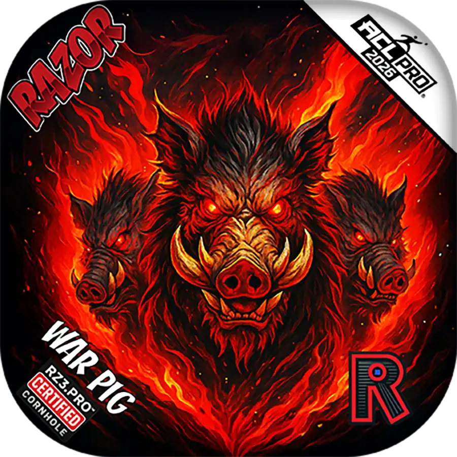 ACL Pro Cornhole Bags 8/6 | Razor War Pig Series Little Pigs ACL Pro Cornhole Bags 8/6 | Razor War Pig Series Little Pigs