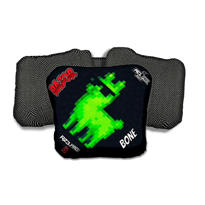 Bone PRO Llamma Black Back Cornhole Bags