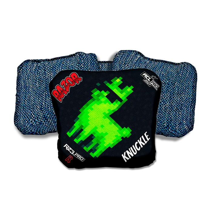 Knuckle PRO Llamma Blue Back Cornhole Bags