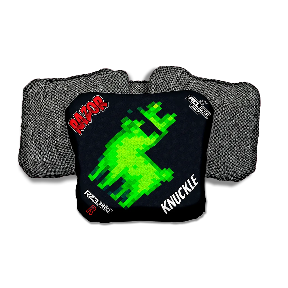 Knuckle PRO Llamma Gray Back Cornhole Bags
