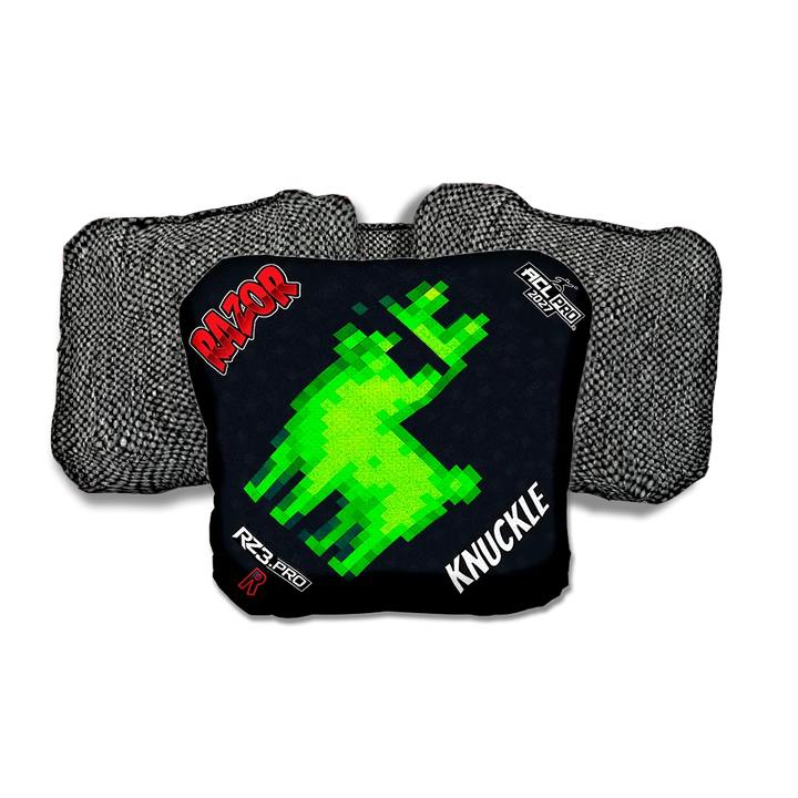 Knuckle PRO Llamma Gray Back Cornhole Bags