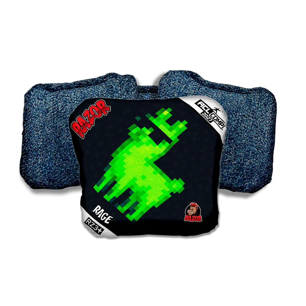 Rage COMP Llamma Blue Back Cornhole Bags