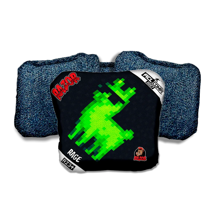 Rage COMP Llamma Blue Back Cornhole Bags