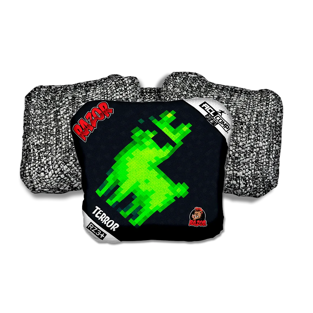 Terror COMP Llamma Salt Pepper Back Cornhole Bags