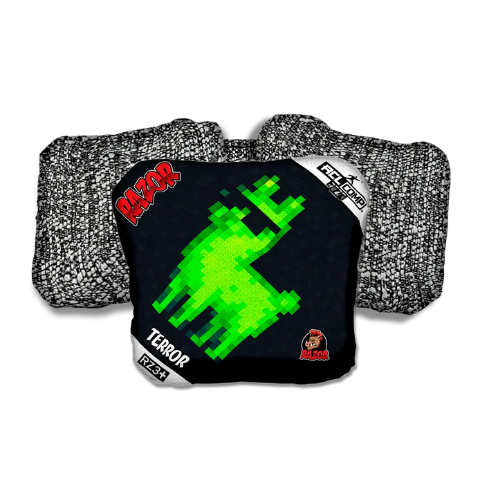 Terror COMP Llamma Salt Pepper Back Cornhole Bags