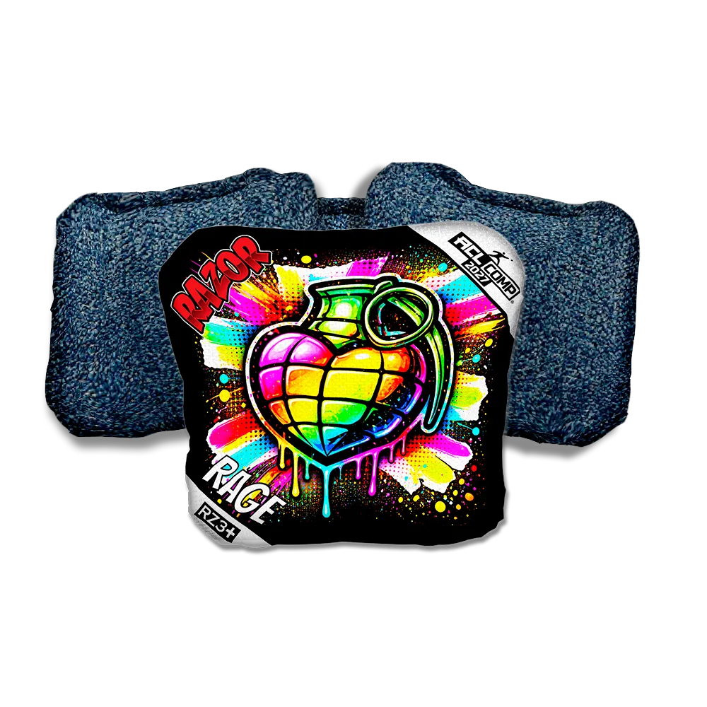 Rage COMP Love SP Blue Back Cornhole Bags