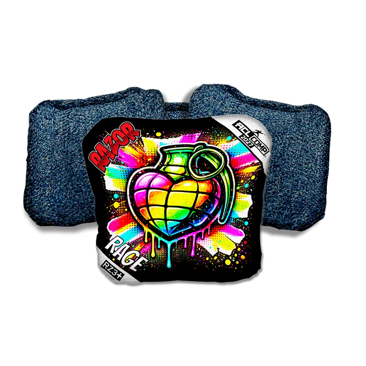 Rage COMP Love SP Blue Back Cornhole Bags