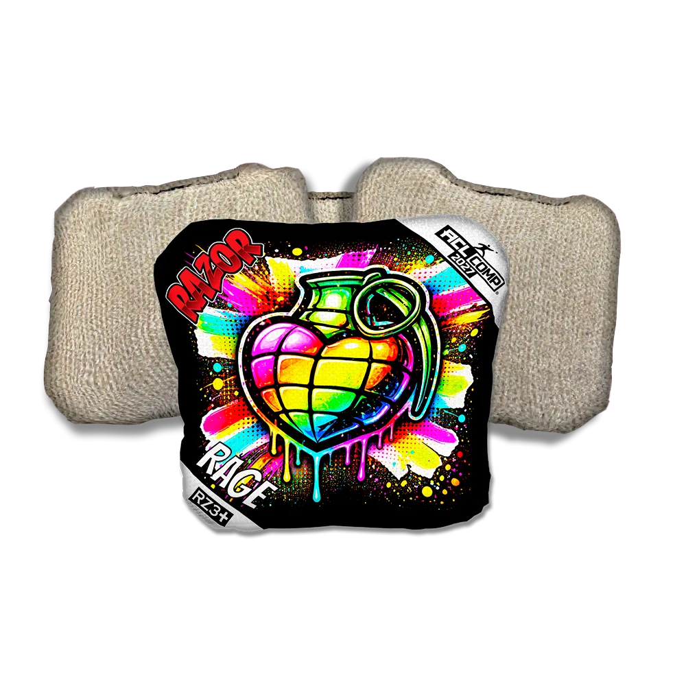 Rage COMP Love SP Tan Back Cornhole Bags