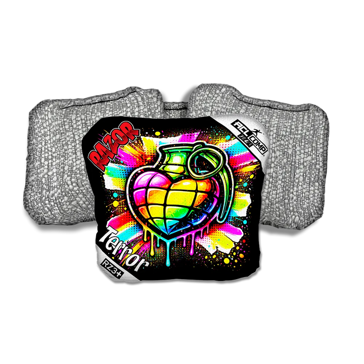 Terror COMP Love SP Silver Back Cornhole Bags